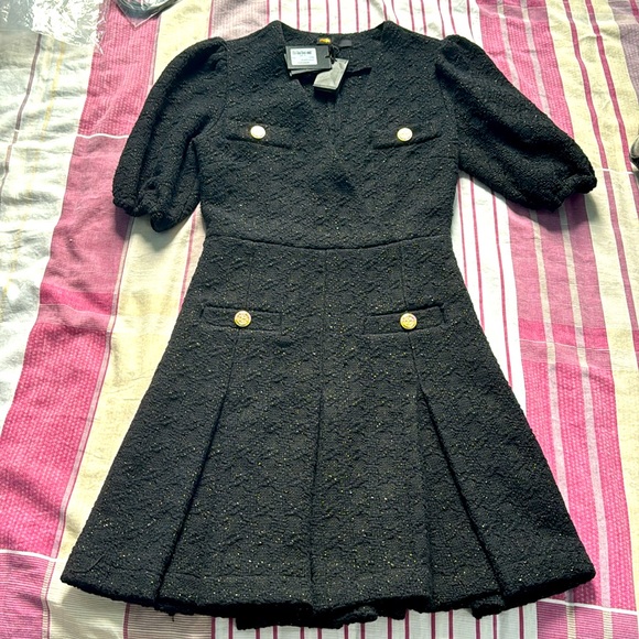 Maje Riolette Tweed Dress - Picture 5 of 9